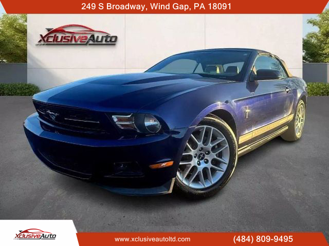 2012 FORD MUSTANG CONVERTIBLE V6, 3.7 LITER PREMIUM CONVERTIBLE 2D - Xclusive Auto Ltd