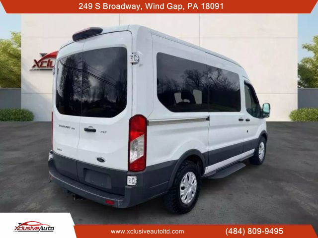 2018 FORD TRANSIT 150 WAGON PASSENGER V6, ECOBOOST, TWIN TURBO, 3.5 LITER XLT W/MEDIUM ROOF W/SLIDING SIDE DOOR VAN 3D - Xclusive Auto Ltd