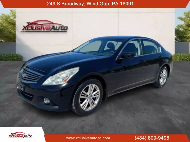 2011 INFINITI G SEDAN V6, 3.7 LITER G37X SEDAN 4D - Xclusive Auto Ltd