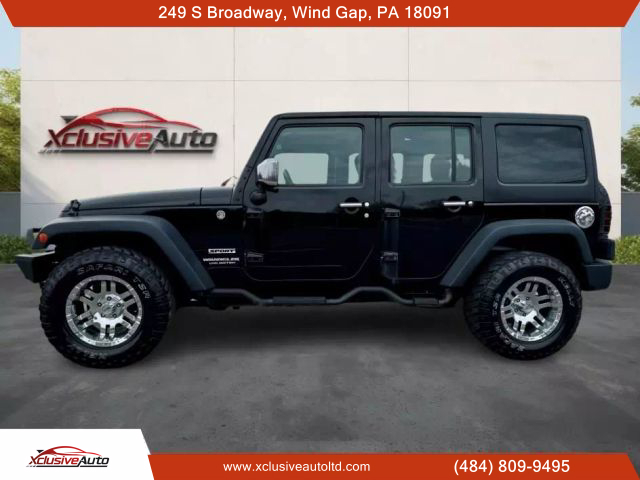 2013 JEEP WRANGLER SUV V6, 3.6 LITER UNLIMITED SPORT S SUV 4D - Xclusive Auto Ltd