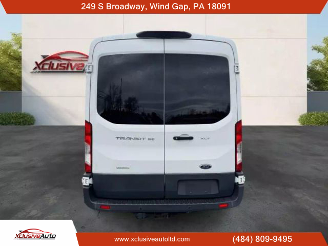 2018 FORD TRANSIT 150 WAGON PASSENGER V6, ECOBOOST, TWIN TURBO, 3.5 LITER XLT W/MEDIUM ROOF W/SLIDING SIDE DOOR VAN 3D - Xclusive Auto Ltd