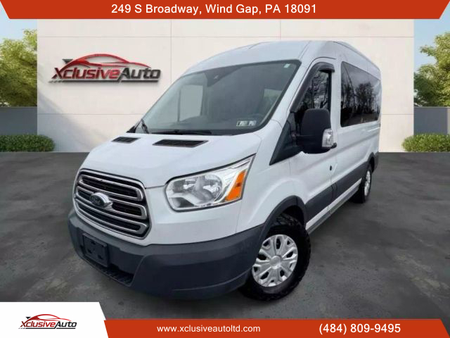 2018 FORD TRANSIT 150 WAGON PASSENGER V6, ECOBOOST, TWIN TURBO, 3.5 LITER XLT W/MEDIUM ROOF W/SLIDING SIDE DOOR VAN 3D - Xclusive Auto Ltd