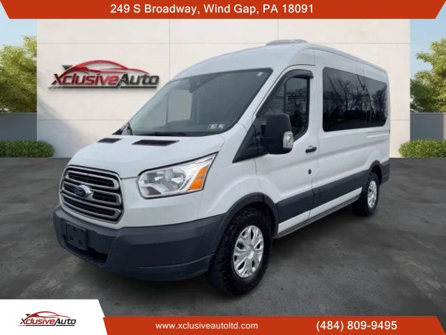 2018 FORD TRANSIT 150 WAGON PASSENGER V6, ECOBOOST, TWIN TURBO, 3.5 LITER XLT W/MEDIUM ROOF W/SLIDING SIDE DOOR VAN 3D - Xclusive Auto Ltd