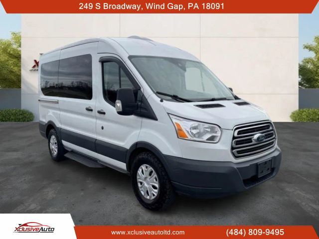 2018 FORD TRANSIT 150 WAGON PASSENGER V6, ECOBOOST, TWIN TURBO, 3.5 LITER XLT W/MEDIUM ROOF W/SLIDING SIDE DOOR VAN 3D - Xclusive Auto Ltd