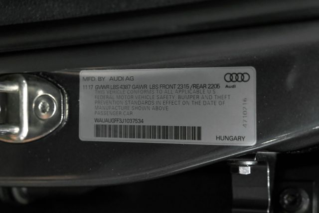 2018 Audi A3 Premium Sedan 4d - Image 56