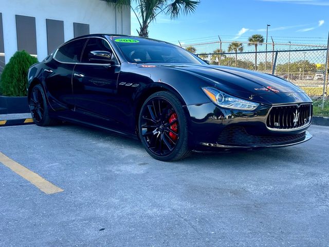 2015 MASERATI GHIBLI SEDAN V6, TWIN TURBO, 3.0 LITER S Q4 SEDAN 4D