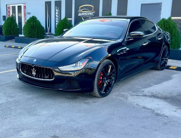 2015 MASERATI GHIBLI SEDAN V6, TWIN TURBO, 3.0 LITER S Q4 SEDAN 4D
