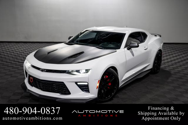 Used 2018 Chevrolet Camaro 1SS with VIN 1G1FF1R78J0106379 for sale in Tempe, AZ