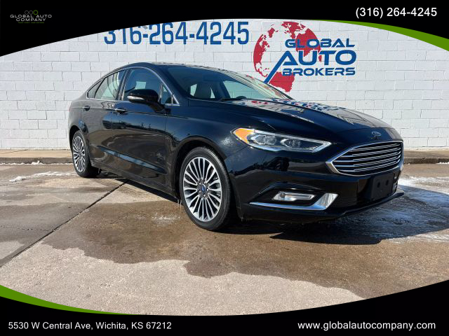 2018 FORD FUSION SEDAN 4-CYL, ECOBOOST, TURBO, 2.0 LITER TITANIUM SEDAN 4D