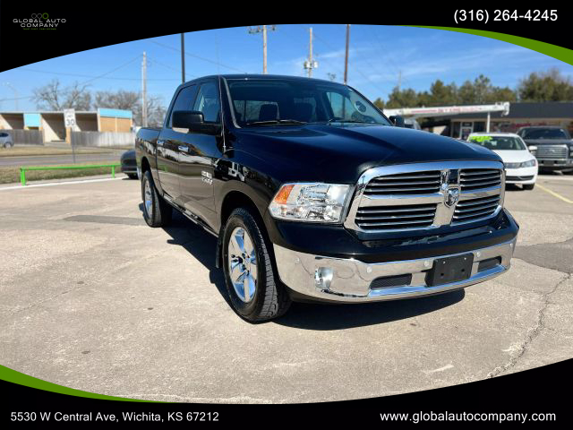 2017 RAM 1500 CREW CAB PICKUP V6, FLEX FUEL, 3.6 LITER SLT PICKUP 4D 5 1/2 FT