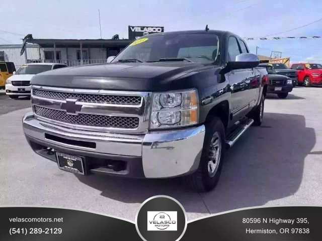 2013 CHEVROLET SILVERADO 1500 EXTENDED CAB PICKUP V8, FLEX FUEL, 4.8 LITER LS PICKUP 4D 6 1/2 FT