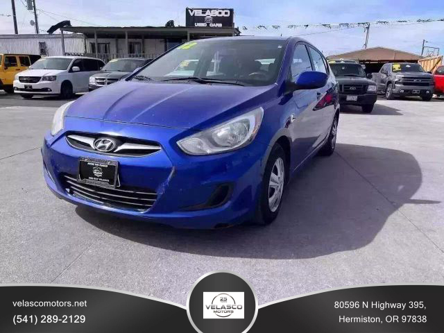 2012 HYUNDAI ACCENT HATCHBACK 4-CYL, 1.6 LITER GS HATCHBACK 4D