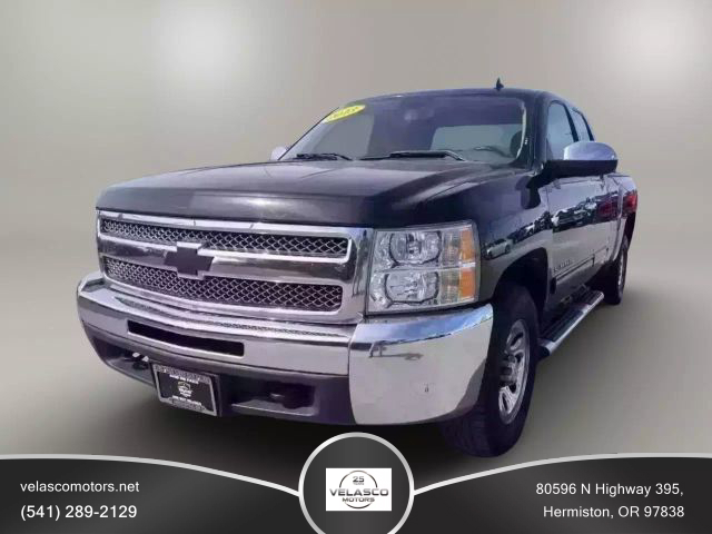 2013 CHEVROLET SILVERADO 1500 EXTENDED CAB PICKUP V8, FLEX FUEL, 4.8 LITER LS PICKUP 4D 6 1/2 FT