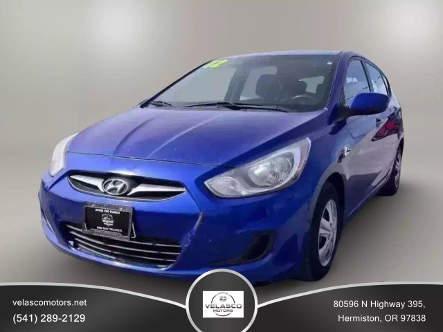2012 HYUNDAI ACCENT HATCHBACK 4-CYL, 1.6 LITER GS HATCHBACK 4D