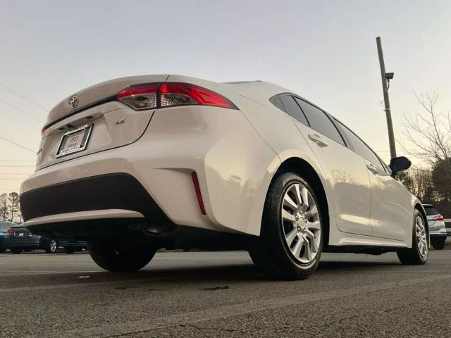 2021 TOYOTA COROLLA SEDAN WHITE AUTOMATIC - Peach State Motors