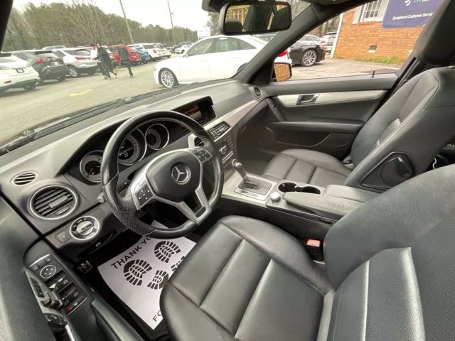 2013 MERCEDES-BENZ C-CLASS SEDAN BLACK AUTOMATIC - Peach State Motors