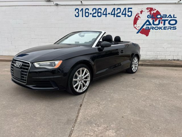 2016 AUDI A3 CONVERTIBLE 4-CYL, TURBO, 2.0 LITER 2.0T PREMIUM CABRIOLET 2D