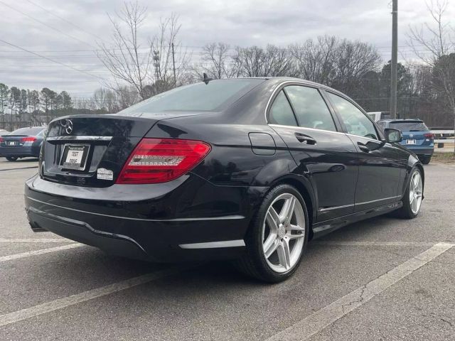 2013 MERCEDES-BENZ C-CLASS SEDAN BLACK AUTOMATIC - Peach State Motors