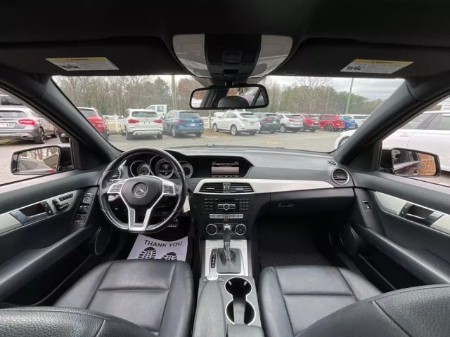 2013 MERCEDES-BENZ C-CLASS SEDAN BLACK AUTOMATIC - Peach State Motors