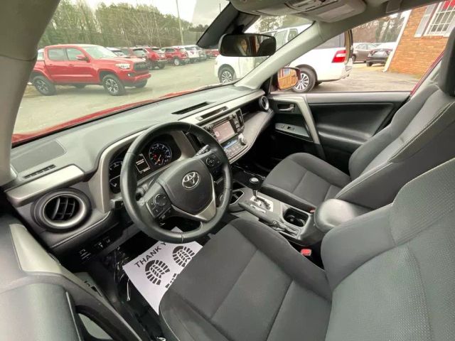 2017 TOYOTA RAV4 SUV RED AUTOMATIC - Peach State Motors