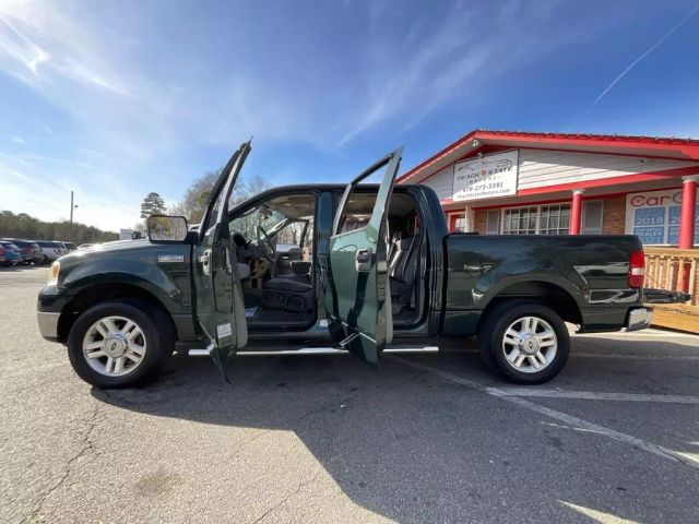 2006 FORD F150 SUPERCREW CAB PICKUP GREEN AUTOMATIC - Peach State Motors