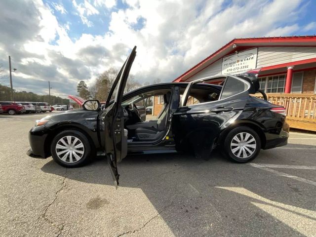 2018 TOYOTA CAMRY HYBRID SEDAN BLACK AUTOMATIC - Peach State Motors
