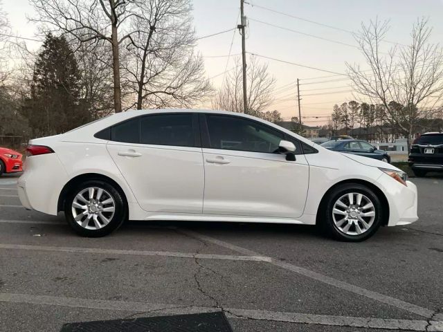 2021 TOYOTA COROLLA SEDAN WHITE AUTOMATIC - Peach State Motors