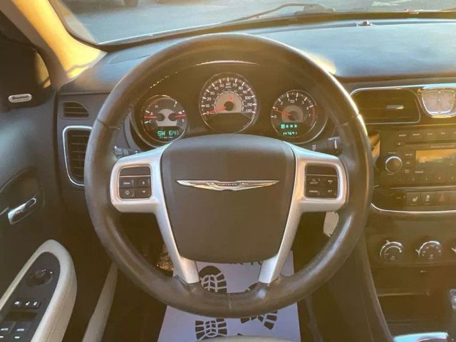 2013 CHRYSLER 200 SEDAN WHITE AUTOMATIC - Peach State Motors