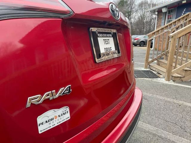 2017 TOYOTA RAV4 SUV RED AUTOMATIC - Peach State Motors