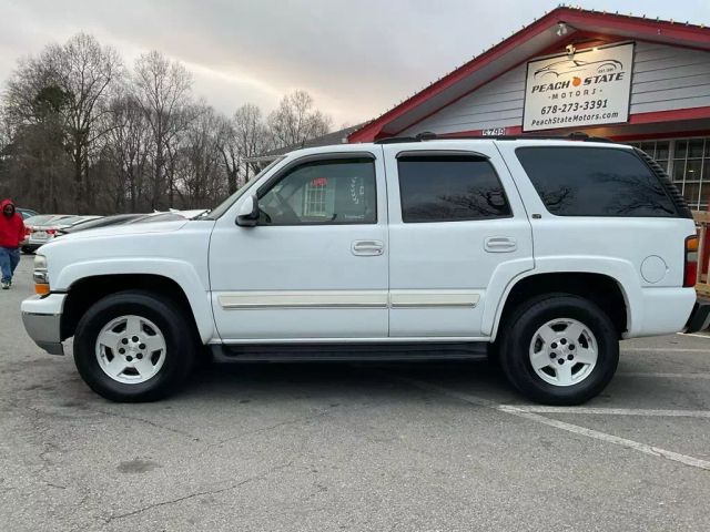 2005 CHEVROLET TAHOE SUV WHITE AUTOMATIC - Peach State Motors