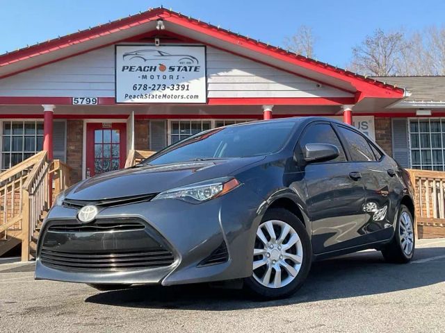 2019 TOYOTA COROLLA SEDAN GRAY AUTOMATIC - Peach State Motors