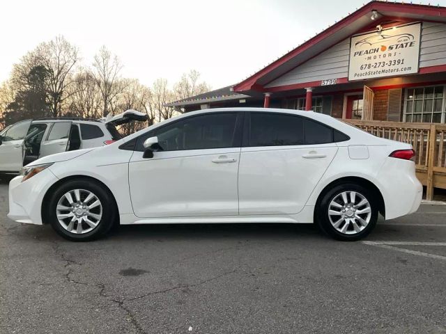 2021 TOYOTA COROLLA SEDAN WHITE AUTOMATIC - Peach State Motors