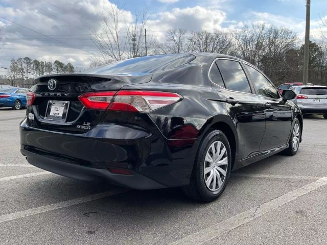 2018 TOYOTA CAMRY HYBRID SEDAN BLACK AUTOMATIC - Peach State Motors