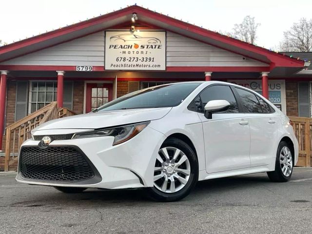 2021 TOYOTA COROLLA SEDAN WHITE AUTOMATIC - Peach State Motors