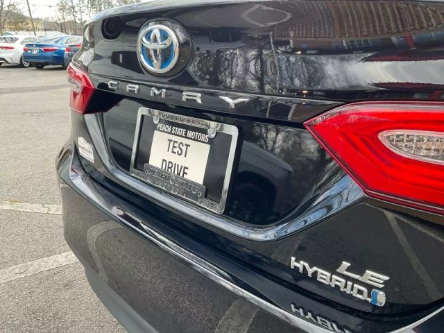 2018 TOYOTA CAMRY HYBRID SEDAN BLACK AUTOMATIC - Peach State Motors