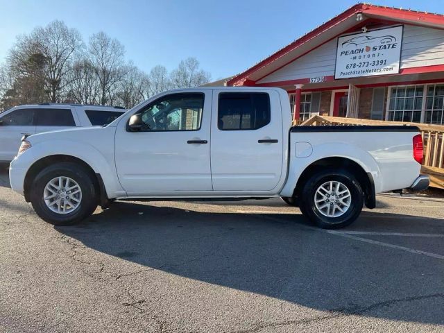 2017 NISSAN FRONTIER CREW CAB PICKUP WHITE AUTOMATIC - Peach State Motors