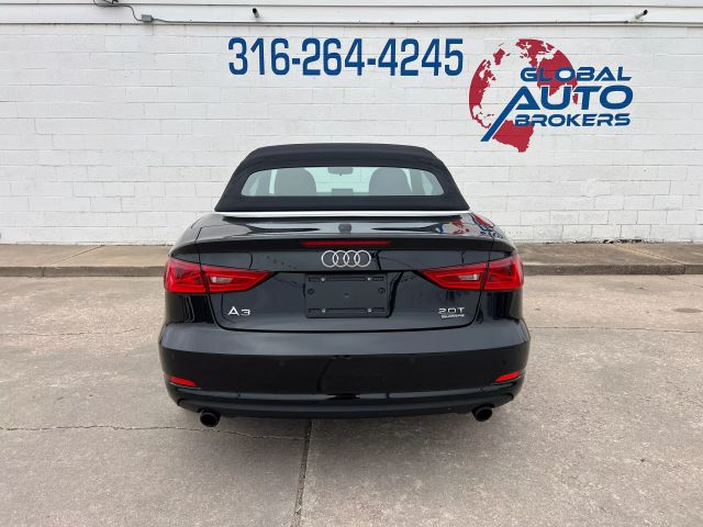 2016 AUDI A3 CONVERTIBLE 4-CYL, TURBO, 2.0 LITER 2.0T PREMIUM CABRIOLET 2D
