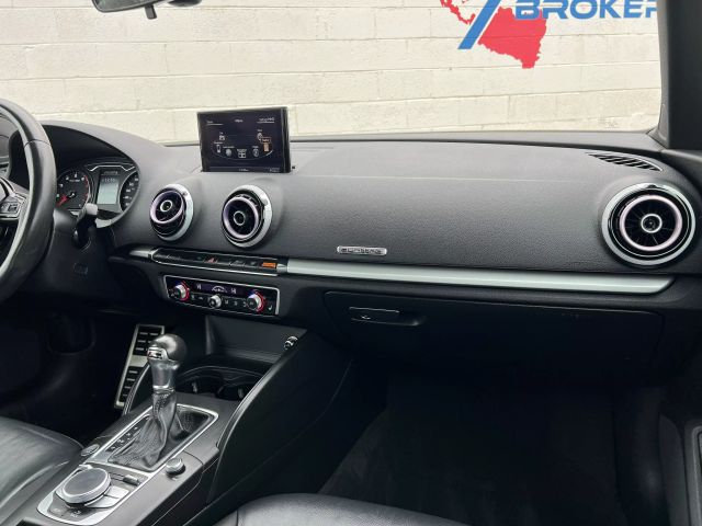 2016 AUDI A3 CONVERTIBLE 4-CYL, TURBO, 2.0 LITER 2.0T PREMIUM CABRIOLET 2D