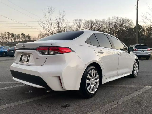 2021 TOYOTA COROLLA SEDAN WHITE AUTOMATIC - Peach State Motors