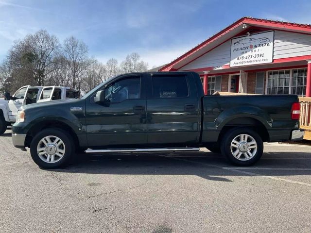 2006 FORD F150 SUPERCREW CAB PICKUP GREEN AUTOMATIC - Peach State Motors