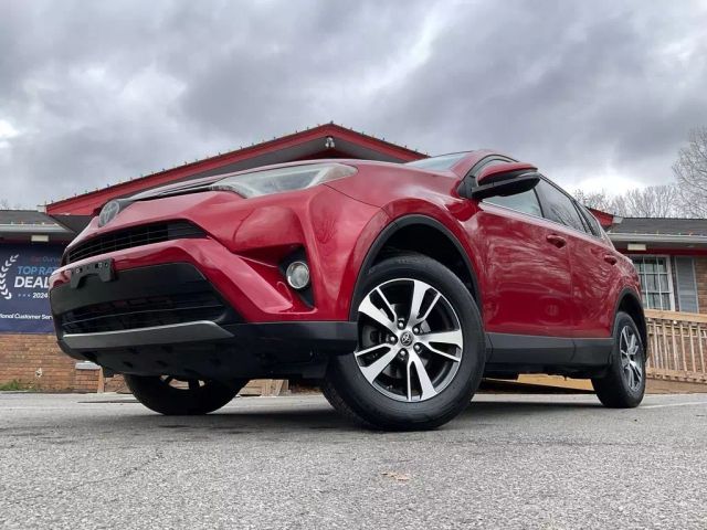 2017 TOYOTA RAV4 SUV RED AUTOMATIC - Peach State Motors