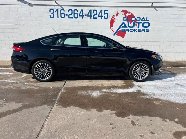 2018 FORD FUSION SEDAN 4-CYL, ECOBOOST, TURBO, 2.0 LITER TITANIUM SEDAN 4D