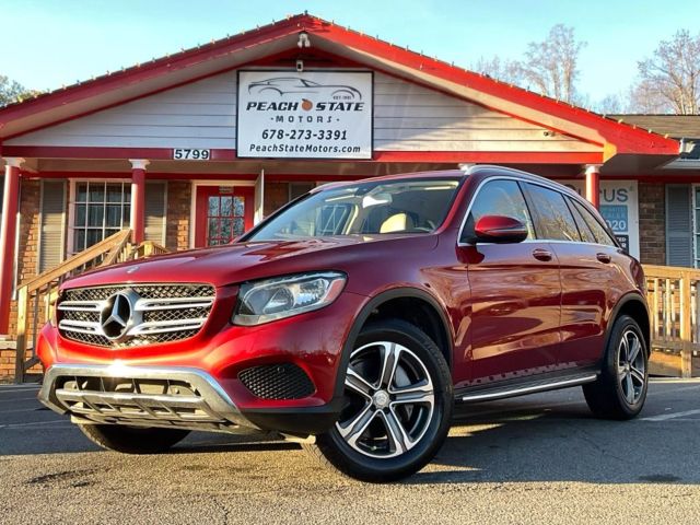 2016 MERCEDES-BENZ GLC SUV RED AUTOMATIC - Peach State Motors