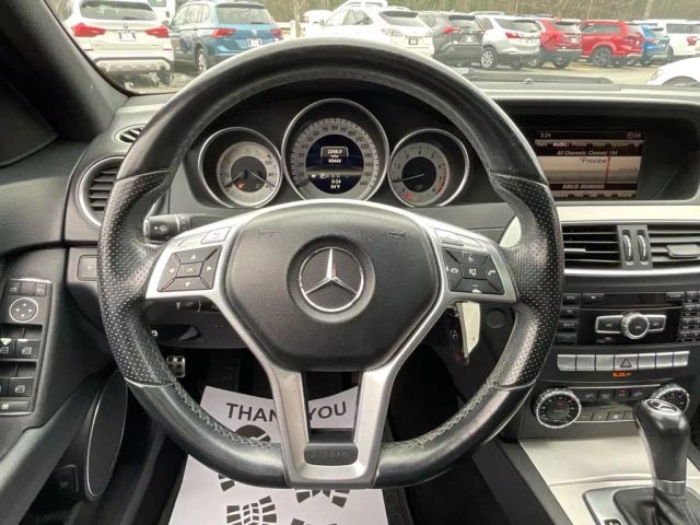 2013 MERCEDES-BENZ C-CLASS SEDAN BLACK AUTOMATIC - Peach State Motors