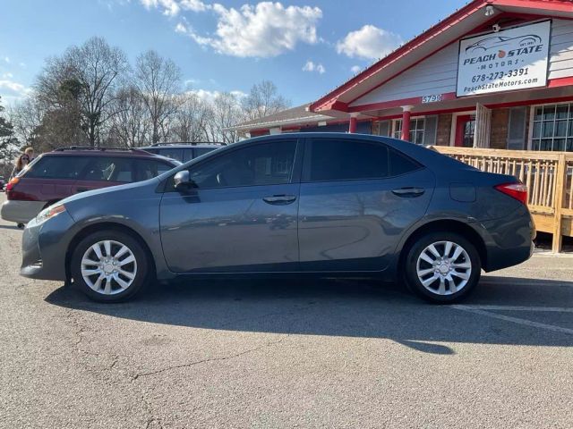 2019 TOYOTA COROLLA SEDAN GRAY AUTOMATIC - Peach State Motors