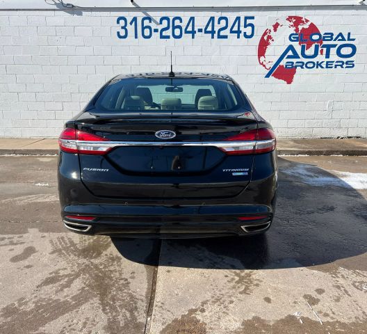 2018 FORD FUSION SEDAN 4-CYL, ECOBOOST, TURBO, 2.0 LITER TITANIUM SEDAN 4D