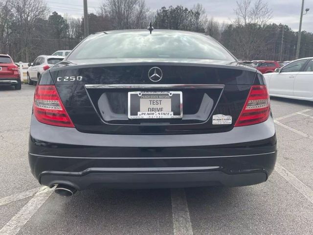 2013 MERCEDES-BENZ C-CLASS SEDAN BLACK AUTOMATIC - Peach State Motors