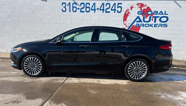 2018 FORD FUSION SEDAN 4-CYL, ECOBOOST, TURBO, 2.0 LITER TITANIUM SEDAN 4D