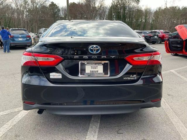 2018 TOYOTA CAMRY HYBRID SEDAN BLACK AUTOMATIC - Peach State Motors