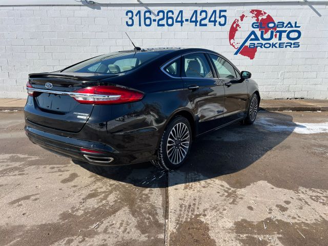 2018 FORD FUSION SEDAN 4-CYL, ECOBOOST, TURBO, 2.0 LITER TITANIUM SEDAN 4D